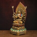 Thousand-Armed Guanyin (千手观音) Painted Copper Statue – Compassion & Protection · 35 cm - Image 2