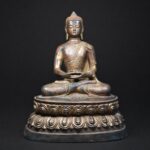 Shakyamuni Buddha (释迦牟尼佛) Copper Statue – Peace & Wisdom · 29.5 cm